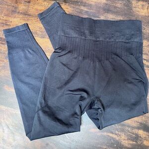 Women's Black High-Waisted Leggings